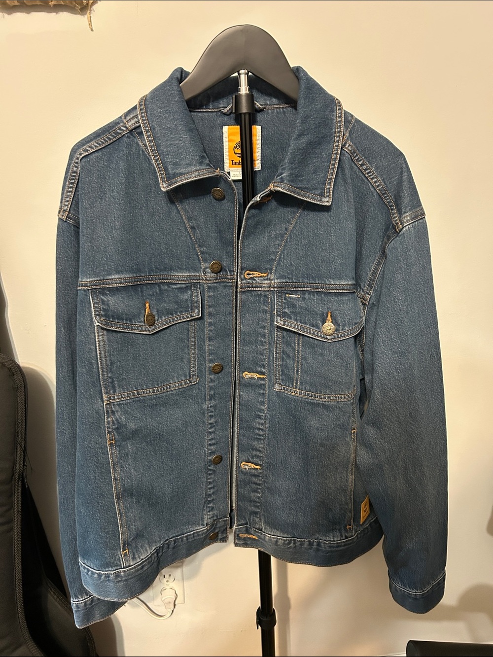 Timberland Men’s Jean Jacket Large